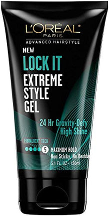 L'Oreal Paris Advanced Hairstyle LOCK IT Extreme Style Gel, 5.1 fl; oz.