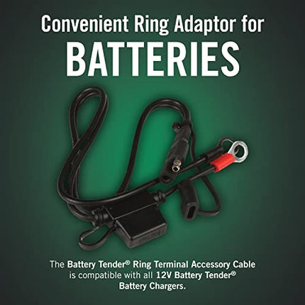 Buy Battery Tender Ring Terminal Harness Accessory Cable, 2 Foot Cord Adapter with SAE Quick Disconnect India