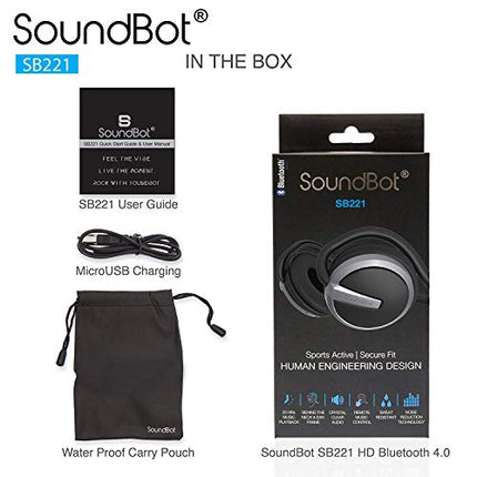 Buy SoundBot SB221 HD Wireless Bluetooth Headset Sports-Active Headphone for 20Hrs Music Streaming & Gaming in India