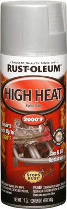 Rust-Oleum 248904 Automotive High Heat Spray Paint, 12 Ounce (Pack of 1), Flat Aluminum in India