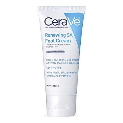 Buy CeraVe Foot Cream with Salicylic Acid | 3 oz | Foot Cream for Dry Cracked' | Fragrance Free in India India