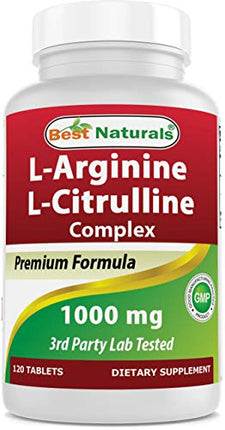 Buy  Naturals Arginine Citruline Complex 1000 Mg 120 Tablets India