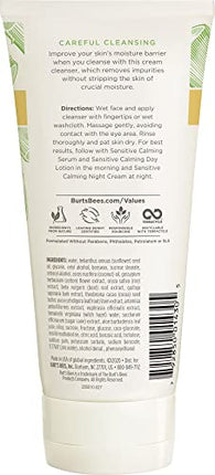 Burt's Bees Face Cleanser, Facial Wash for Sensitive Skin, Natural Skin Care, 6 Ounce (Packaging May Vary) in India