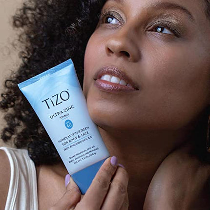 TIZO Ultra Zinc Body Face Sunscreen Tinted SPF 40, 3.5 oz in India