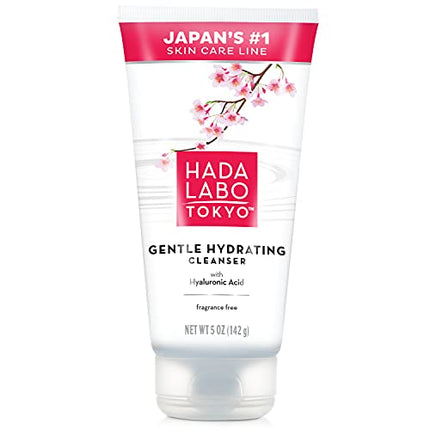Hada Labo Tokyo Gentle Hydrating Foaming Facial Cleanser Tube, Unscented 5 Ounce in India