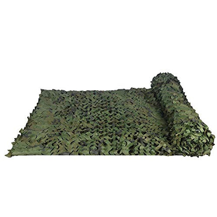 HYOUT Camouflage Netting, Camo Net Woodland Blinds Great for Military Sunshade Camping Shooting Hunting Party Decoration 1.5x2M/5x6.5ft