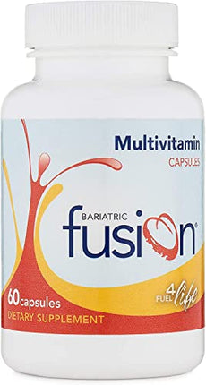 Bariatric Fusion Bariatric Multivitamin Capsules Without Iron for Post Bariatric Surgery Patients Including Gastric Bypass and Sleeve Gastrectomy, 2 Capsules Daily, 60 Count, 1 Month Supply in India