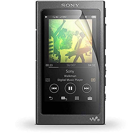 for Sony A55 Case, Soft Silicone Protective Skin Case Cover for Sony Walkman NW-A55HN A56HN A57HN A50 A55 A56 A57 (Clear Black)