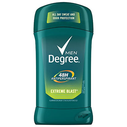 Degree Men Original Protection Antiperspirant Deodorant, Extreme Blast, 2.7 oz SINGLE