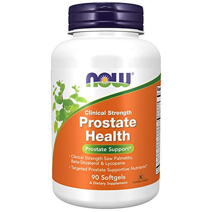 NOW Foods Prostate Support 90 Softgels for Urinary Health