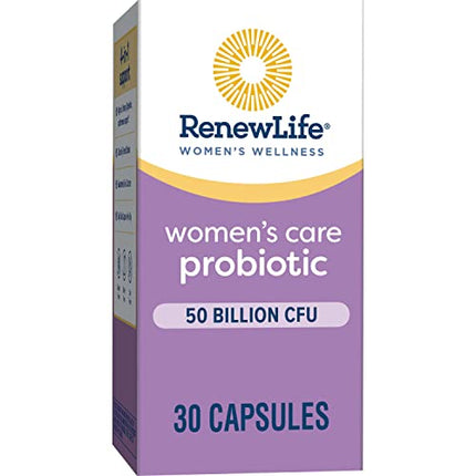 Renew Life Probiotics for Women, 50 Billion CFU Guaranteed, Probiotic Supplement for Digestive, Vaginal And Immune Health, Shelf Stable, Soy, Dairy And Gluten Free, 30 Capsules in India