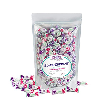 Chips Black Currant, 1lb. “Share” Pack - Classic Italian Pastilles