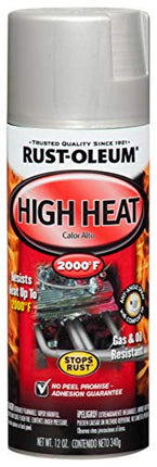 Rust-Oleum 248904 Automotive High Heat Spray Paint, 12 Ounce (Pack of 1), Flat Aluminum in India