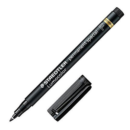 Buy STAEDTLER Pack Of 3 Lumocolor Permanent Marker PensSpecial 319F Fine Tip - Black India