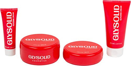 Glysolid Glycerin Skin Cream - Thick, Smooth, and Silky - Trusted Formula for Hands, Feet and Body 3.38 fl oz (100ml Jar)