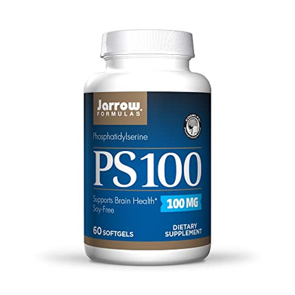 Buy Jarrow Formulas PS100 Phosphatidylserine 100 mg Non-GMO, Soy-Free - 60 Softgels India