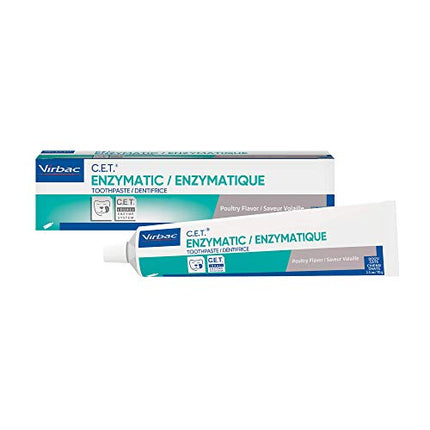 Buy Virbac CET Enzymatic Toothpaste | Eliminates Bad Breath by Removing Plaque & Tartar Buildup | Best in India