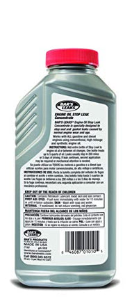 Buy Bar's Leaks 1010 Engine Oil Stop Leak Concentrate, 11 oz, 1 Pack, Grey India