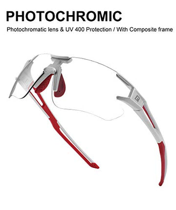 Buy ROCKBROS Cycling Sunglasses Photochromic Bike Glasses for Men Women Sports Goggles UV Protection India