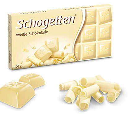 Schogetten German Chocolate (Pack of 3) (White Chocolate),100 grams