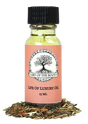 Art of the Root Life of Luxury Oil for Wealth Riches Ventures Business Growth and Financial Prosperity Hoodoo Voodoo Wiccan Pagan Magick in India