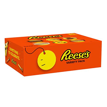 REESE'S Assorted Peanut Butter Candy Bulk Box, 44.1 oz (30 Count) (Pack of 2)