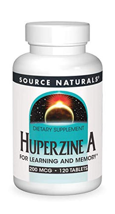 Source Naturals Huperzine A 200 MCG For Learning And Memory - 120 Tablets