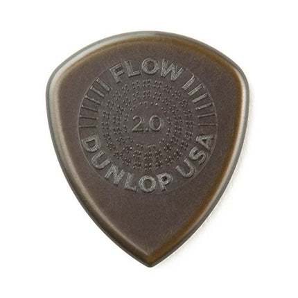 Jim Dunlop Flow Standard Grip 2.0mm Guitar Picks (549P2.0) in India