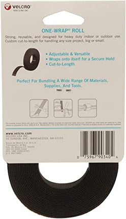 VELCRO Brand Double-Sided ONE-WRAP Roll
