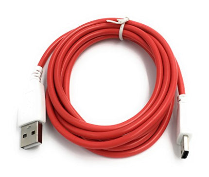 Buy Xcivi USB Data Charger Cable Cord for Fuhu Tablets Nabi DreamTab, nabi 2S, nabi Jr, Jr. S, XD, Elev-8, 6 FT/2m (Red) India