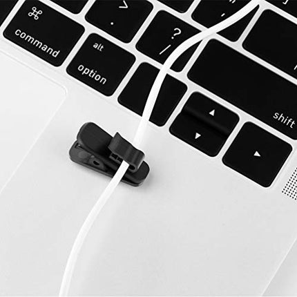 Buy Headphone Clip for Shirt, 1 Inch Length Small Earbud Cord Management Earphone Mount Cable Clothing in India