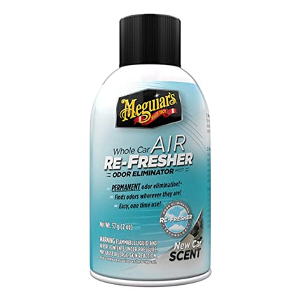 Buy Meguiarâ€™s Whole Car Air Refresher, Odor Eliminator Spray Eliminates Strong Vehicle Odors, New Car Scent â€“ 2 Oz Spray Bottle India
