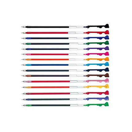 Buy Pilot Hi-Tec-C Coleto Gel Ink Pen Refill 0.4mm, Black, Ã— 6 Packs/total 6 pcs (Japan Import) [Komainu-Dou Original Package] India