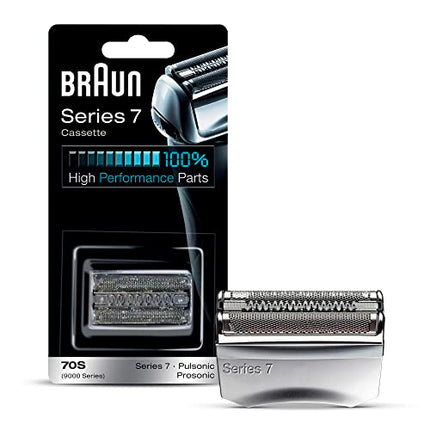 Braun Series 7 70S Electric Shaver Head Replacement, Compatible with Series 7 Shavers: 720cc, 730cc, 735s, 750cc, 760cc, 790cc, and 795cc