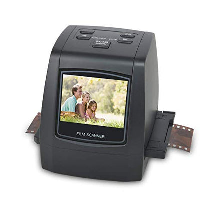 DIGITNOW 22MP All-in-1 Film & Slide Scanner, Converts 35mm 135 110 126 and Super 8 Films/Slides/Negatives to Digital JPG Photos, Built-in 128MB Memory, 2.4 LCD Screen