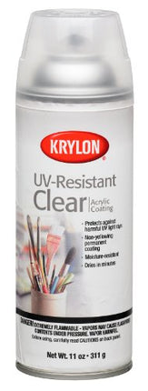 Krylon K01305 Gallery Series Artist and Clear Coatings Aerosol, 11-Ounce, UV-Resistant Clear Gloss