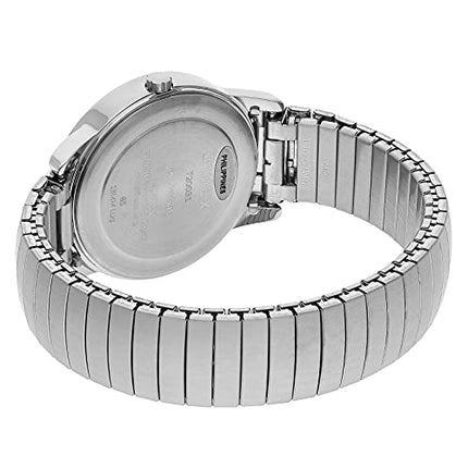 Buy Timex Men's T20031 Easy Reader 35mm Silver-Tone Stainless Steel Expansion Band Watch India