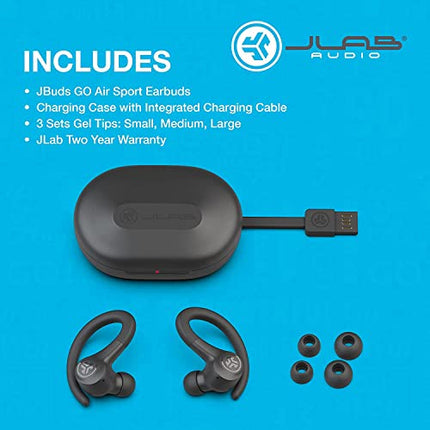 Buy JLab Go Air Sport - Wireless Workout Earbuds Featuring C3 Clear Calling, Secure Earhook Sport Design in India