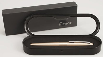 Buy PILOT Metropolitan Collection Fountain Pen, Gold Barrel, Classic Design, Fine Nib, Black Ink (91112) India