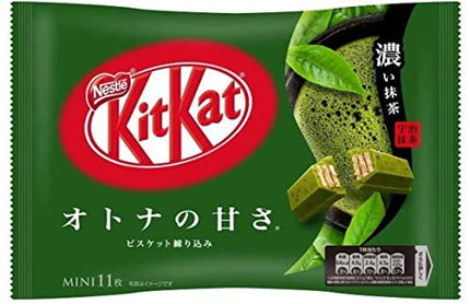 Kit kat chocolate Matcha dark green tea Japan import