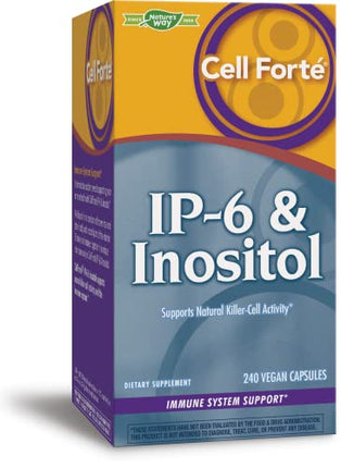 Buy Nature's Way Cell FortÃ© IP-6 And Inositol Supplement, Gluten-Free, Vegan, 240 Capsules in India India