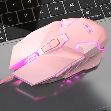 Buy MageGee G10 Gaming Mouse Wired, 7 Colors Breathing LED Backlit Gaming Mouse, 6 Adjustable DPI in India.