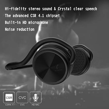 Buy Besign SH03 Sports Bluetooth 4.1 Headphones, Wireless Stereo Earphones for running with Mic in India.