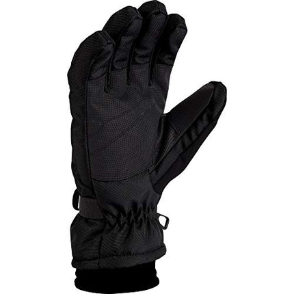 Carhartt Men's WP Waterproof Insulated Glove, Black, Medium