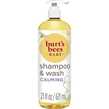 Burt's Bees Baby Shampoo & Wash , Calming with Lavender, Tear-Free, Pediatrician Tested, 98.9% Natural Origin, 21 Oz Bottle (Single) in India