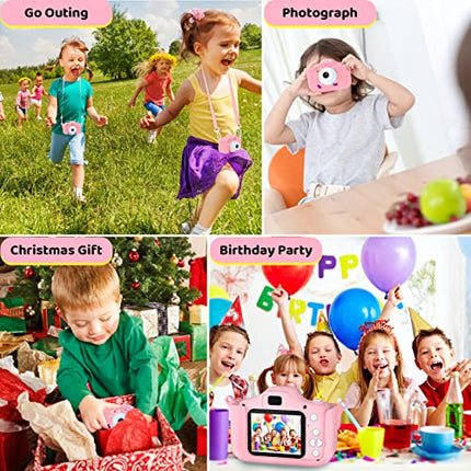 Buy Kids Camera, Upgrade HD Digital Camera for Toddlers, Kid Camera Toys for 4 Year Old Girls Boys, in India