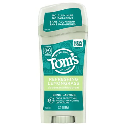 Tom's of Maine, Natural Long Lasting Aluminum Free Deodorant - Refreshing Lemongrass, 2.25 Ounce in India