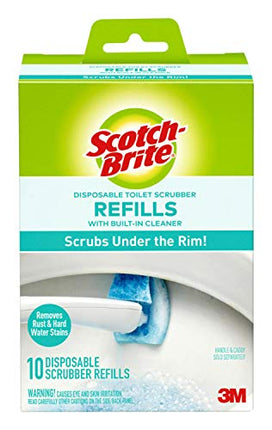 Buy Scotch-Brite Disposable Toilet Scrubber 10 Piece Refills India