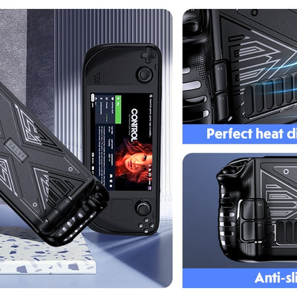 Protect Your Steam Deck Game Console with TPU Protective Cover - Non-Slip & Anti-Scratch