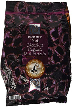 Buy Trader Joes Dark Chocolate Covered Mini Pretzels (12 Oz) - PACK OF 2 India